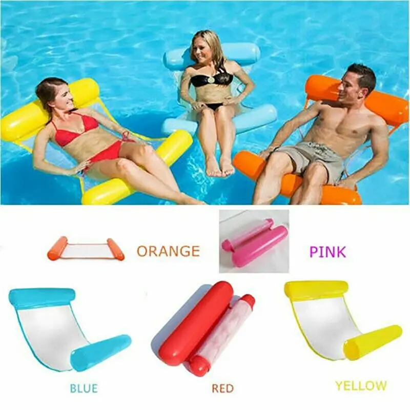 

floating hammock High Quality durable Inflatable Hammock Float Swimming Pool Bed Chair