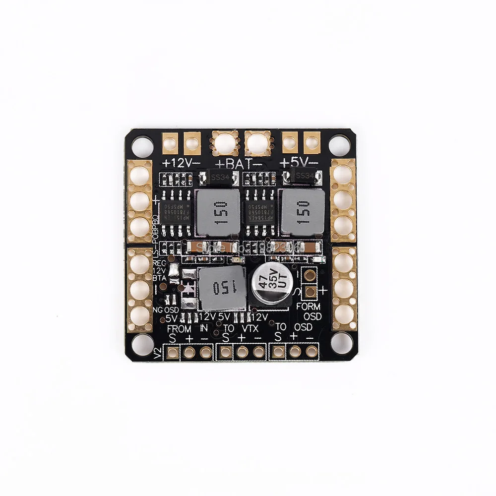 Плата распределения мощности PDB 3 в 1 пульсометр 2 6S 5 12 В А для Naze32 SP Racing F3