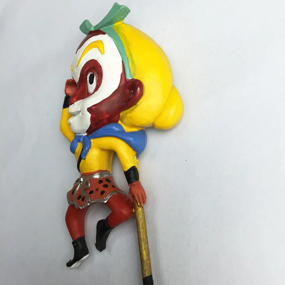 The Monkey King China Tourist Souvenirs Fridge Magnet Refrigerator Magnetic Sticker Early Education gifts For Kids Home Decor|souvenir fridge