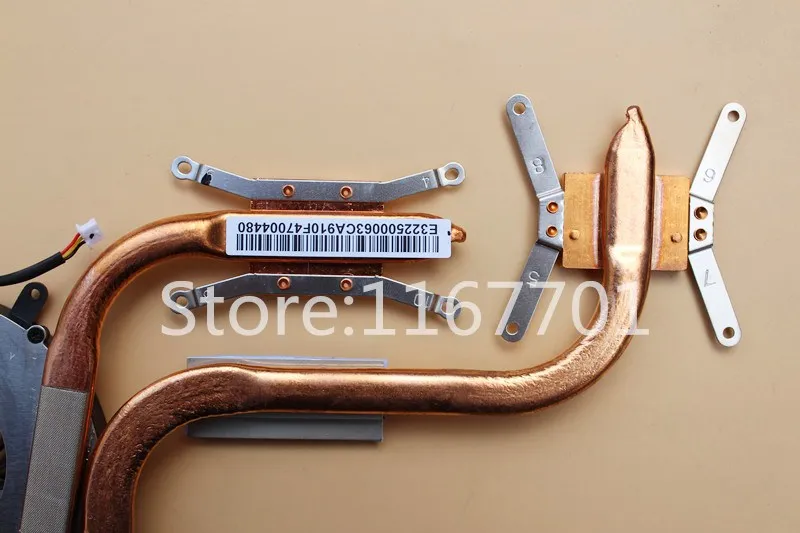 

New Original Laptop/Notebook CPU Cooling Radiator heatsink&fan for MSI GE62 GL62 GP62 16J3 PAAD06015SL-N303 E322500063CA