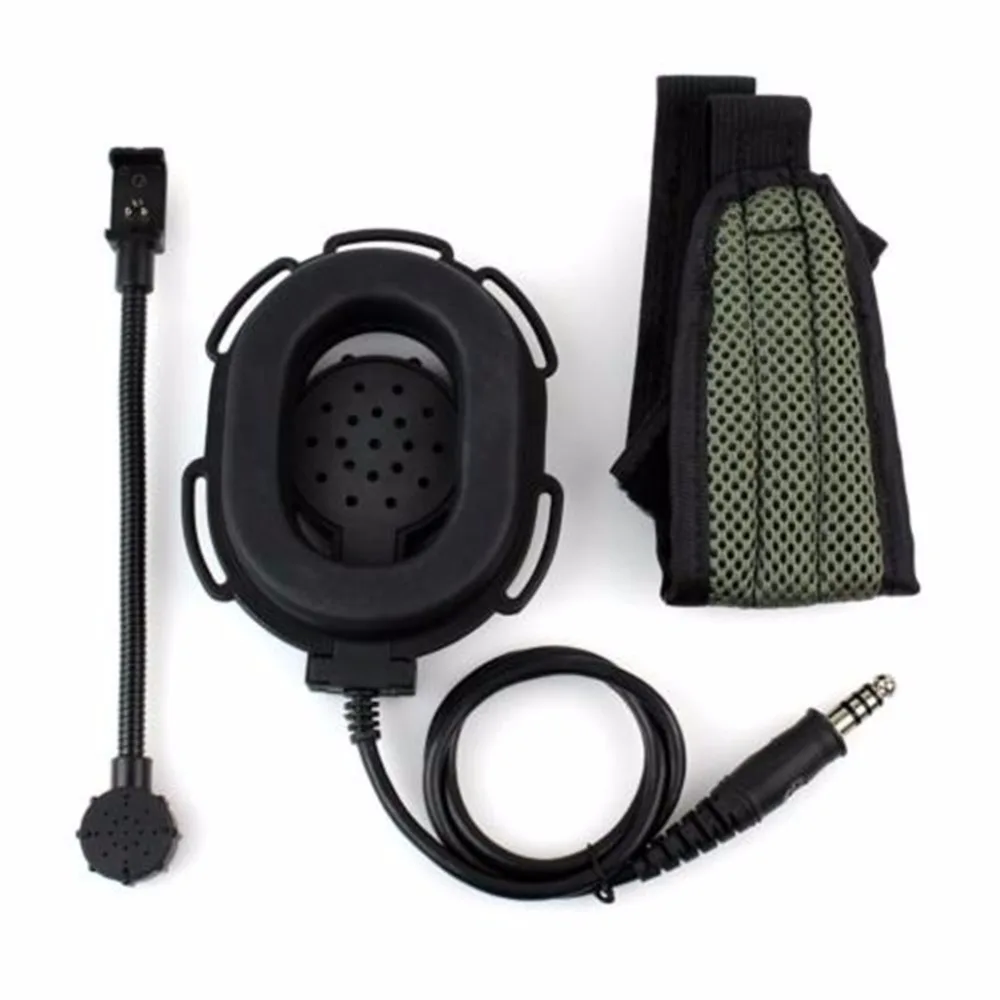 Тактическая гарнитура Bowman Elite II с PTT в стиле U94 для портативной рации Kenwood 2