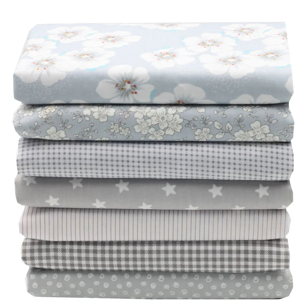 2017 ткань 7 шт. светильник серая серия простой стиль сделай сам цветочный узор в