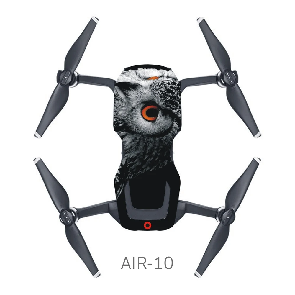 Водонепроницаемый стикер наклейка кожный чехол для DJI Mavic Air Drone аксессуары красочные ПВХ кожи для тела оболочки батареи запасные части - Цвет: AIR-10