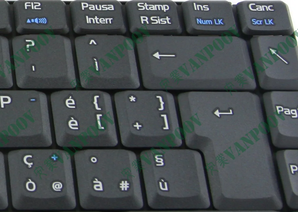 Новая клавиатура ноутбука IT для Asus F2 F3 F3Jc F3Jm F3Jp (24 Pin) серии Black итальянская-049j. N8182.j0e