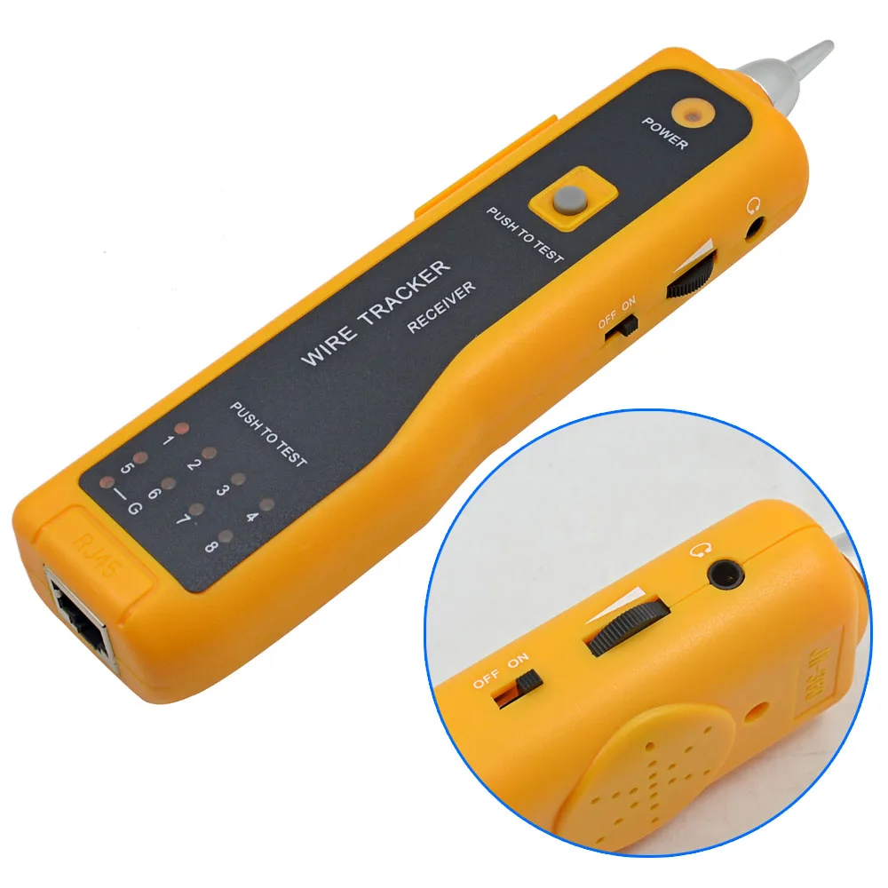 Кабельный тестер BEESCLOVER jw360 LAN кабельный Cat5 Cat6 RJ45 UTP STP Line Finder телефонный трекер