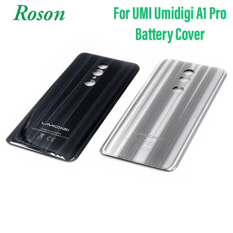 Крышка аккумулятора Roson для UMI Umidigi A1 Pro с излучательной пленкой сменная Тонкая