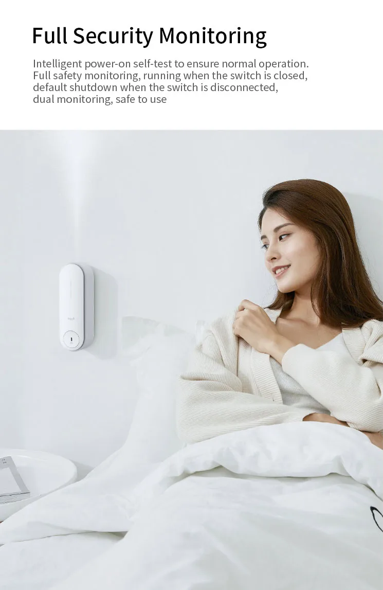XIAOMI Mijia Deerma автоматический увлажнитель воздуха для ароматерапии, очиститель воздуха, бесшовный аромадиффузор, автоматический ароматизатор, номинальный 4,8