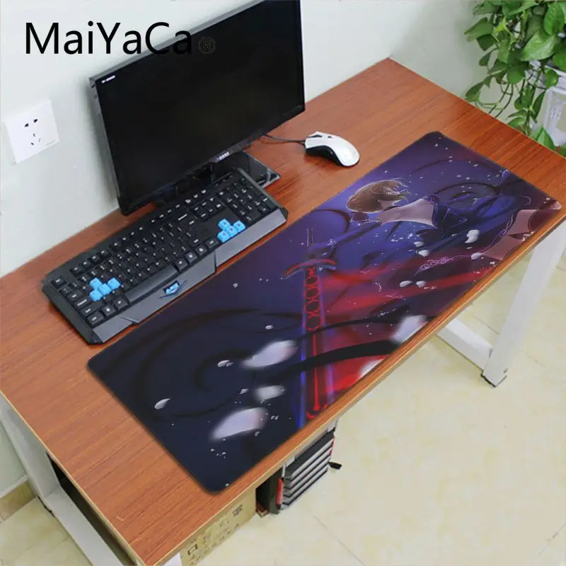 Резиновый коврик для мыши Maiyaca из серии Fate большой заказ игровой xxl скоростной