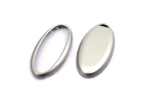 Глянцевый чехол для ключа с дистанционным управлением серебристого цвета Nissan Versa