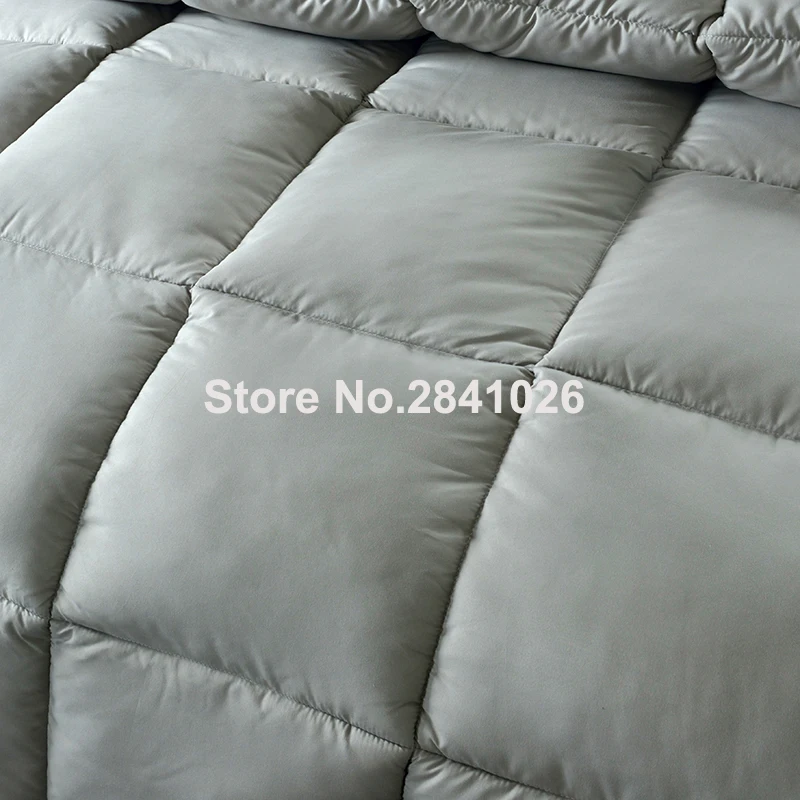 Высококачественное одеяло из гусиного пуха всесезонное покрывало 100% хлопка