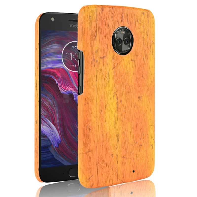 Чехол для MOTO X4 задняя крышка искусственная кожа + Поликарбонат Жесткий телефона