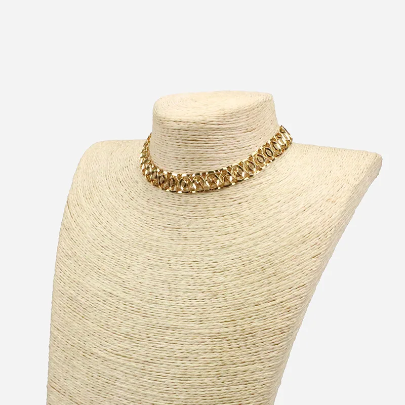 SMTNEK New Promotional Fashion Metal Chain Collar Female Hip-hop Punk Creative Necklace :0 | Украшения и аксессуары