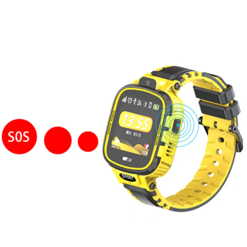 IP67 водонепроницаемые Смарт часы GPS WIFI для детей трекер телефон смарт Дети SOS