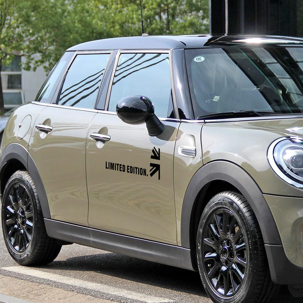Декоративные наклейки на дверь и боковое тело Union Jack наклейка для Mini Cooper One JCW