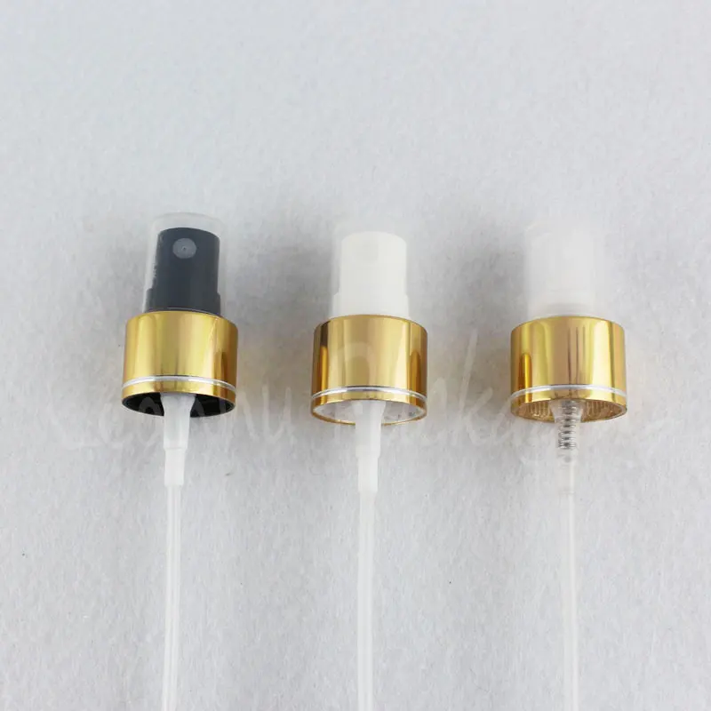 50 мл зеленая квадратная пластиковая бутылка с золотым распылителем 50CC макияж