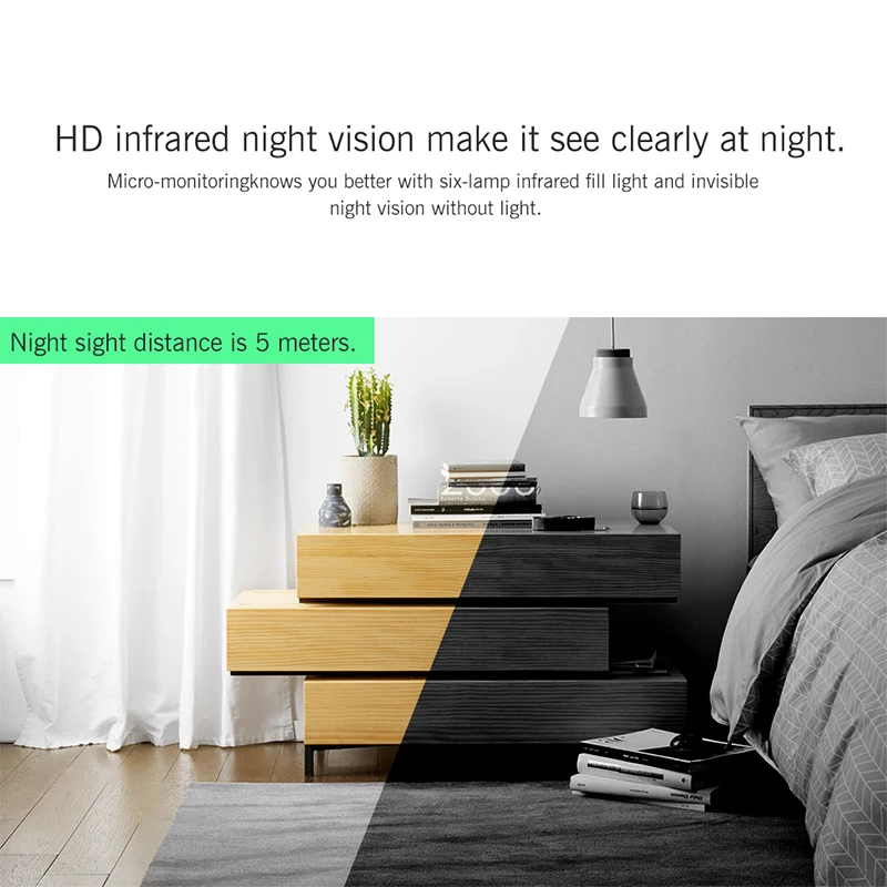 Wi-Fi мини-камера HD 1080P инфракрасное ночное видение спортивный DV DVR