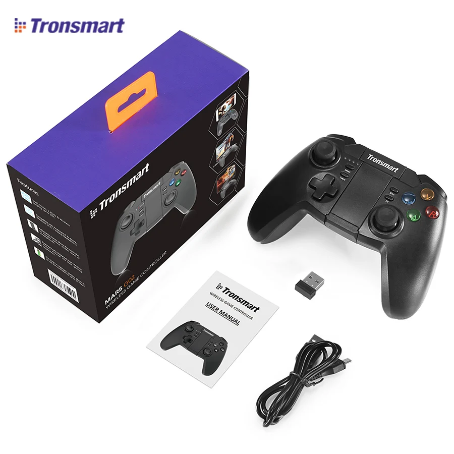 Tronsmart G02 Android Bluetooth 2.4g беспроводное устройство игра ручка пульт дистанционного