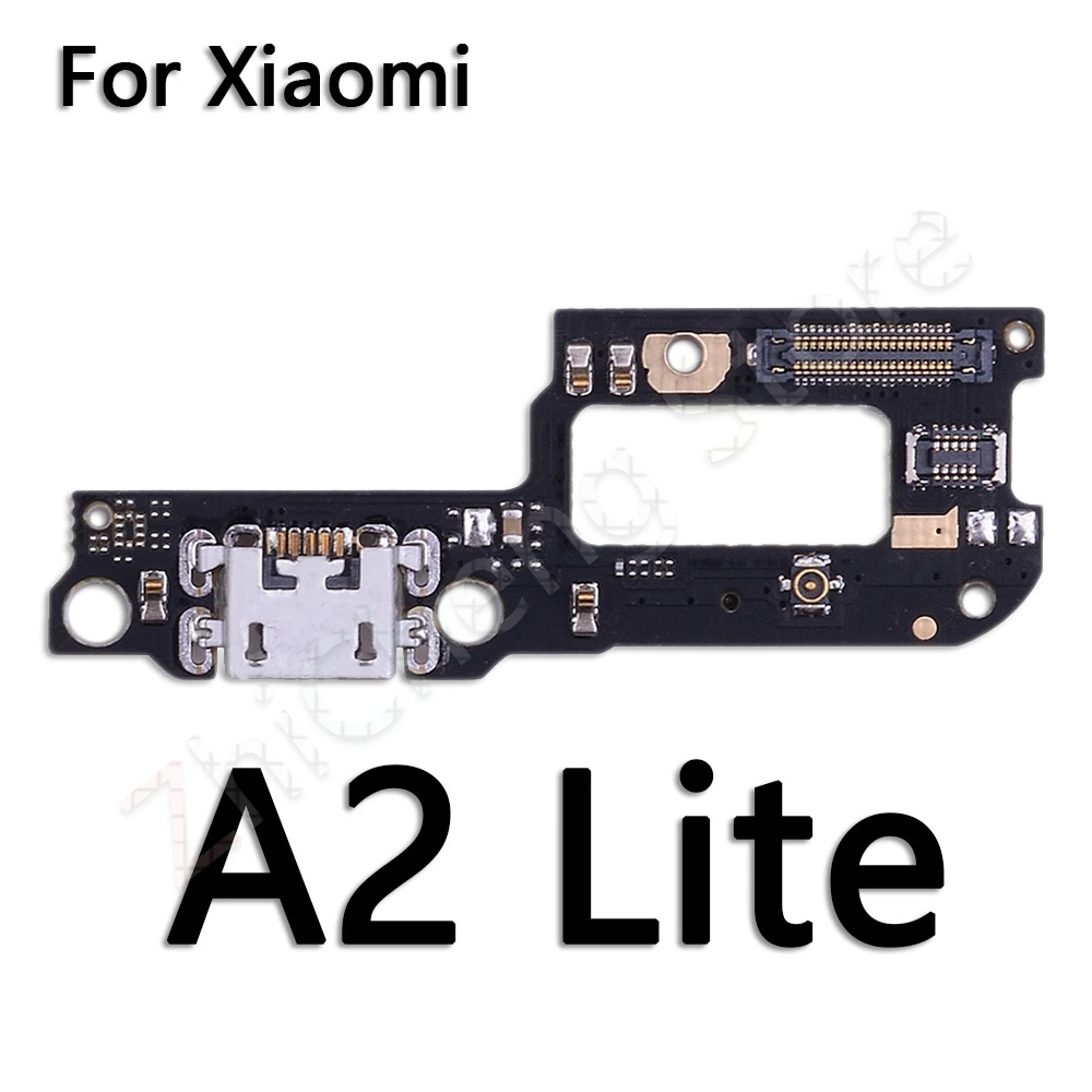 For Xiaomi A2 Lite USB Дата зарядный порт зарядное устройство док-станция гибкий кабель для Xiaomi mi Note Max mi x 1 2 2s 3 A1 A2 Lite Pro F1 - Цвет: For Xiaomi A2 Lite