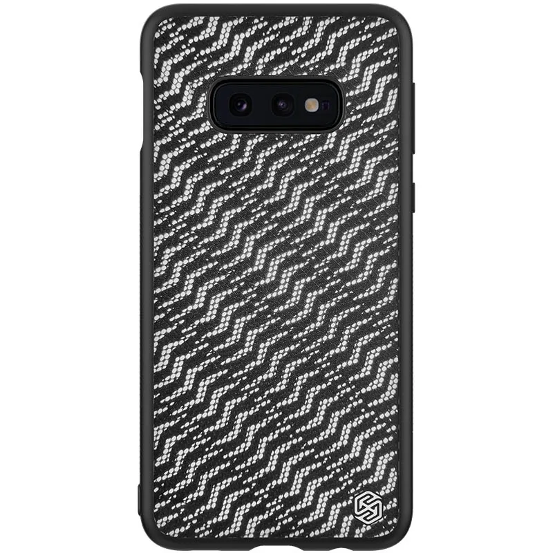 Черный Для Xiaomi mi 9 mi 9 чехол Nillkin глянцевый силиконовый мягкий край роскошный художественный тканевый чехол для телефона для Xiaomi mi 9 mi 9 Explorer Nilkin Capa - Цвет: Черный