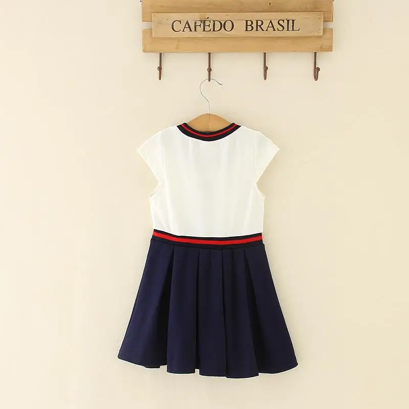 Kids Girls Dress 2-6T Princess Girl Bow 2018 New Party Wedding Vestidos Infant Children Clothes Retail JN526-1 | Детская одежда и