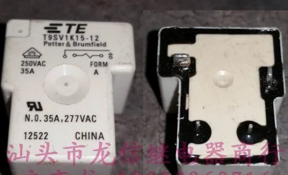 Реле общего назначения T9SV1K15 12 T90 1A 4P 12V 35A foot|relay terminals|relay dpdtrelay 12v |