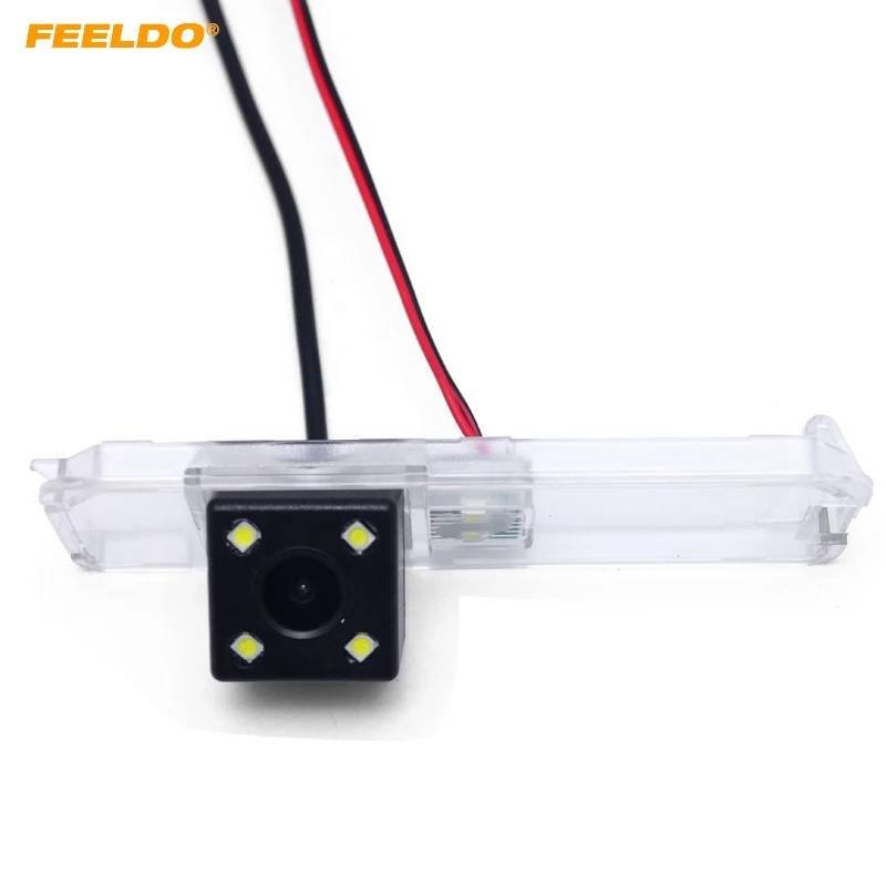 

FEELDO Special Car Rearview Camera With LED Light For VolksWagen Lavida First generation 2008-2011 Reversing Backup Camera#2874