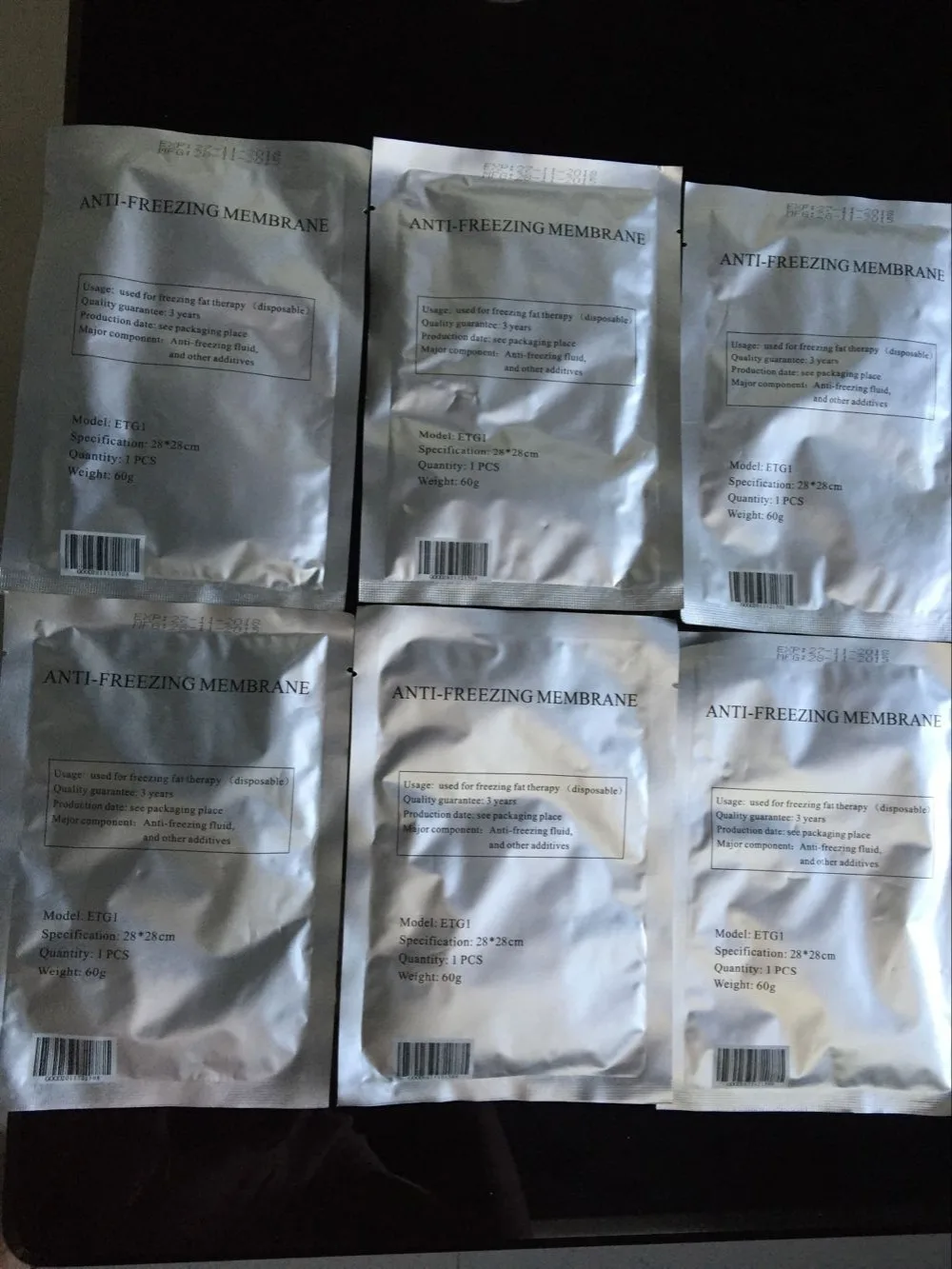 Популярные крио Pad антифриз криотерапия незамерзающая мембрана 28*28 см Анти