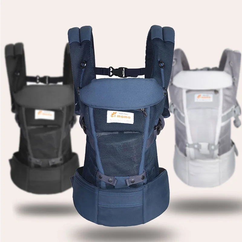 Backpacks 5-36 Months Portable Baby Sling Wrap Cotton Infant Newborn Baby Carrying Belt For Mom Dad