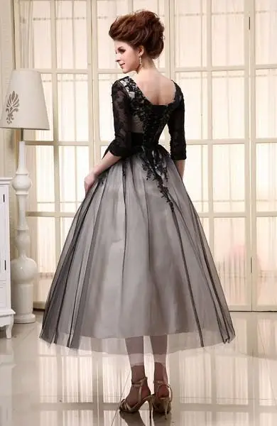Black Formal Gowns Prom Dress 