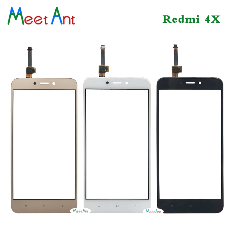 Высокое Качество 5,0 ''для Xiaomi Redmi 4 4A 4X4 Pro сенсорный экран дигитайзер сенсор внешняя стеклянная панель объектива