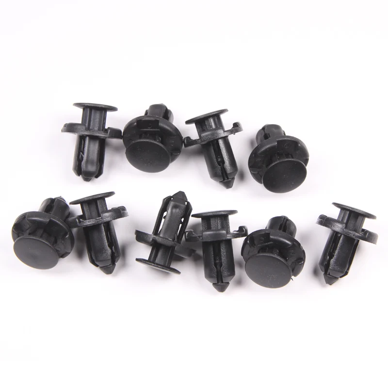 20Pcs 9MM Hole Nylon Car Push Type Rivet Retainer Bumper Fender Clips For Civic Accord Acura CRV | Автомобили и мотоциклы