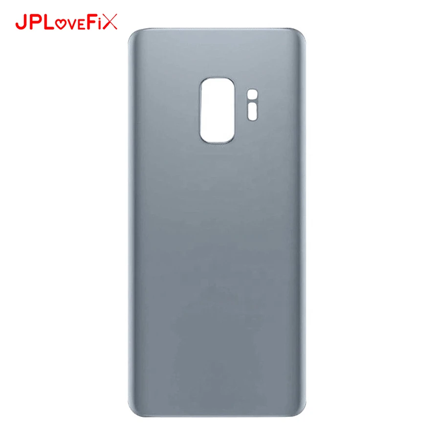 JPFix Задняя стеклянная крышка батарейного отсека для Samsung S9 G9600 G960F камера заднего