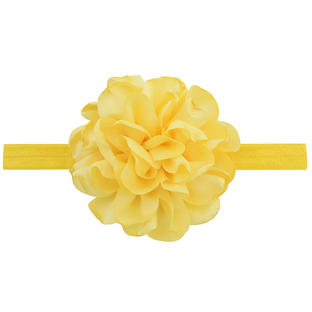 Новый дизайн 12 шт./лот цветная эластичная повязка на голову для детей