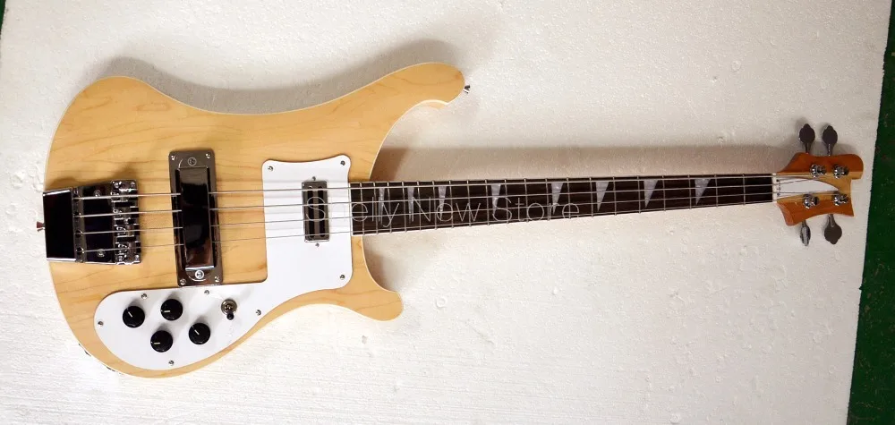 Новый магазин Shelly под заказ воротник из натурального клена через 4 струны Рик бас