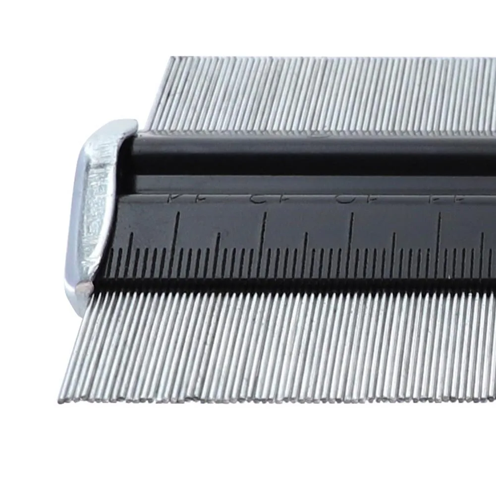 6 Inch Contour Gauge Multipurpose Shape Duplicator Laminate Template General Tools Metal Clear Measuring Tiling Professional | Инструменты