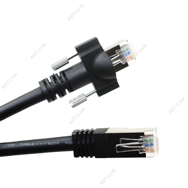 RJ45 к GIGE кабель с винтовым креплением гигабитный Ethernet промышленный цифровой
