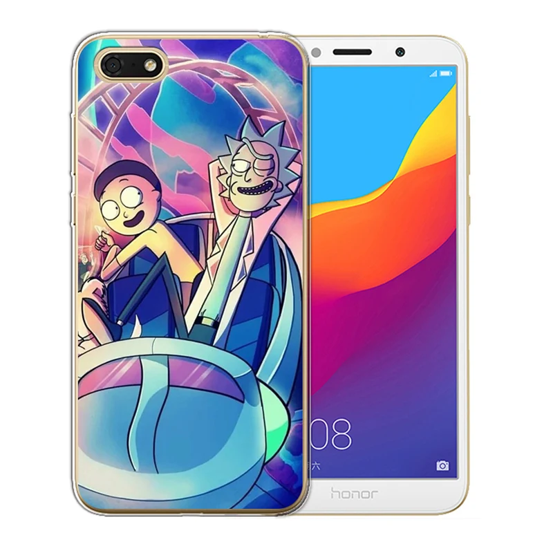 Rick And Morty чехол для телефона Huawei Mate 20 Pro Lite Honor 6A 6X 7 7X 7C 7A 8 8X 9 10 роскошный модный |