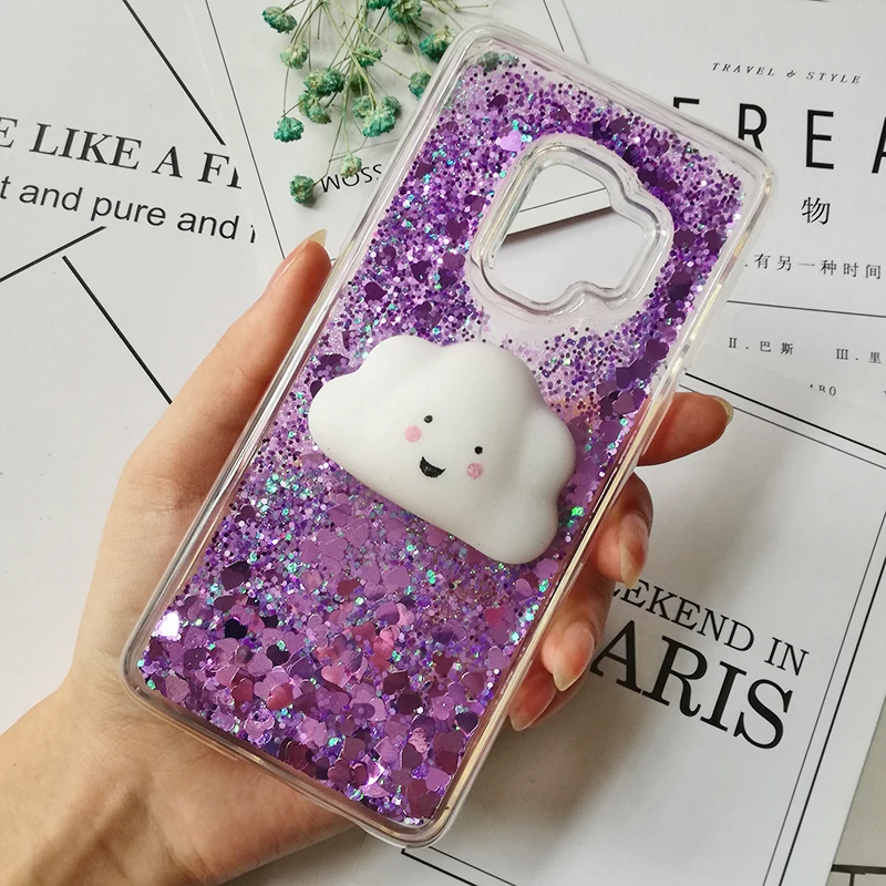 Мягкими Cat Чехол для samsung S9 плюс S8 note 8 S6 S7 край J3 J7 J5 A3 J2 A5 чехол для телефона с изображениями искрящихся влажным блеском Прозрачный чехол для телефона