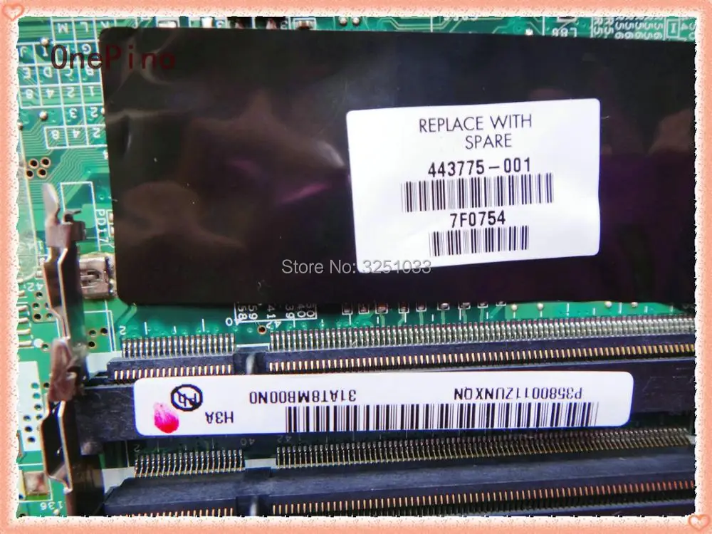 443775 001 для HP DV6000 DV6200 DV6300 DV6400 материнская плата ноутбука V6000 Встроенная Материнская