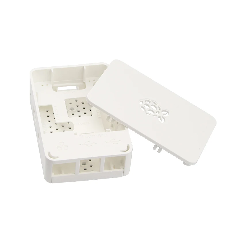 Для Raspberry pi 3 Model B + Plus 3/2 черно белый защитный чехол с алюминиевым охлаждающим