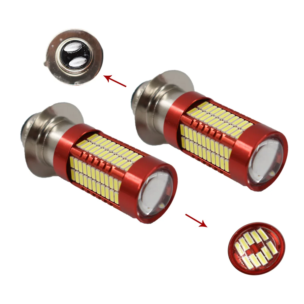 Светодиодная фара 2xled для Suzuki LTZ 400 Z400 QUADSPORT 03 08 H6M 102 SMD белая|Передние LED-фары авто| |