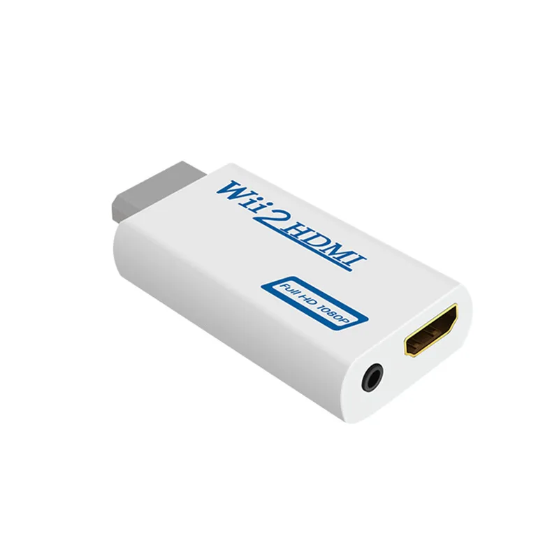 3 5 мм порт Hdmi адаптер Plug And Play HDMI 1080p Wii к преобразователь аудио коробка 720P и 1080P