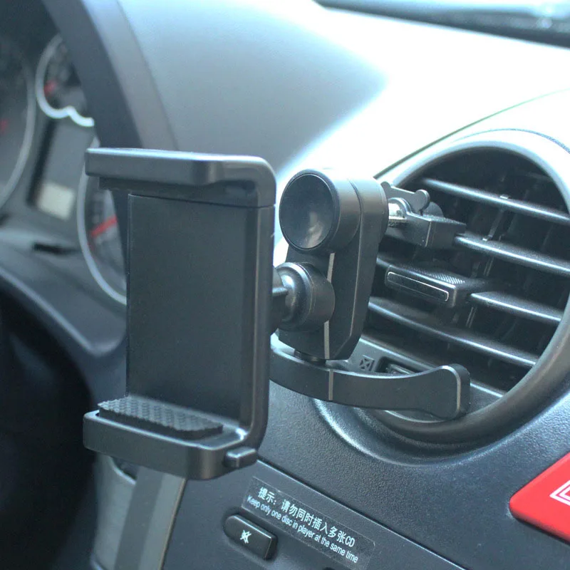 Поворотные пластиковые Автомобиль Air Vent клип GPS сотовый телефон крепления