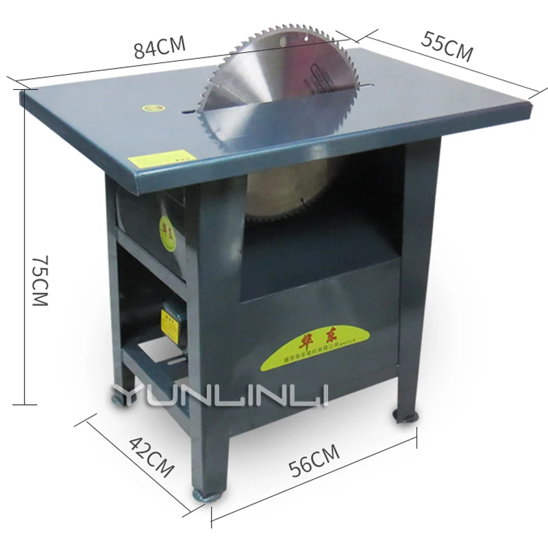 High-power Woodworking Table Saw Electric Circular Saw Disk Table Saw Chainsaw Full Copper Motor