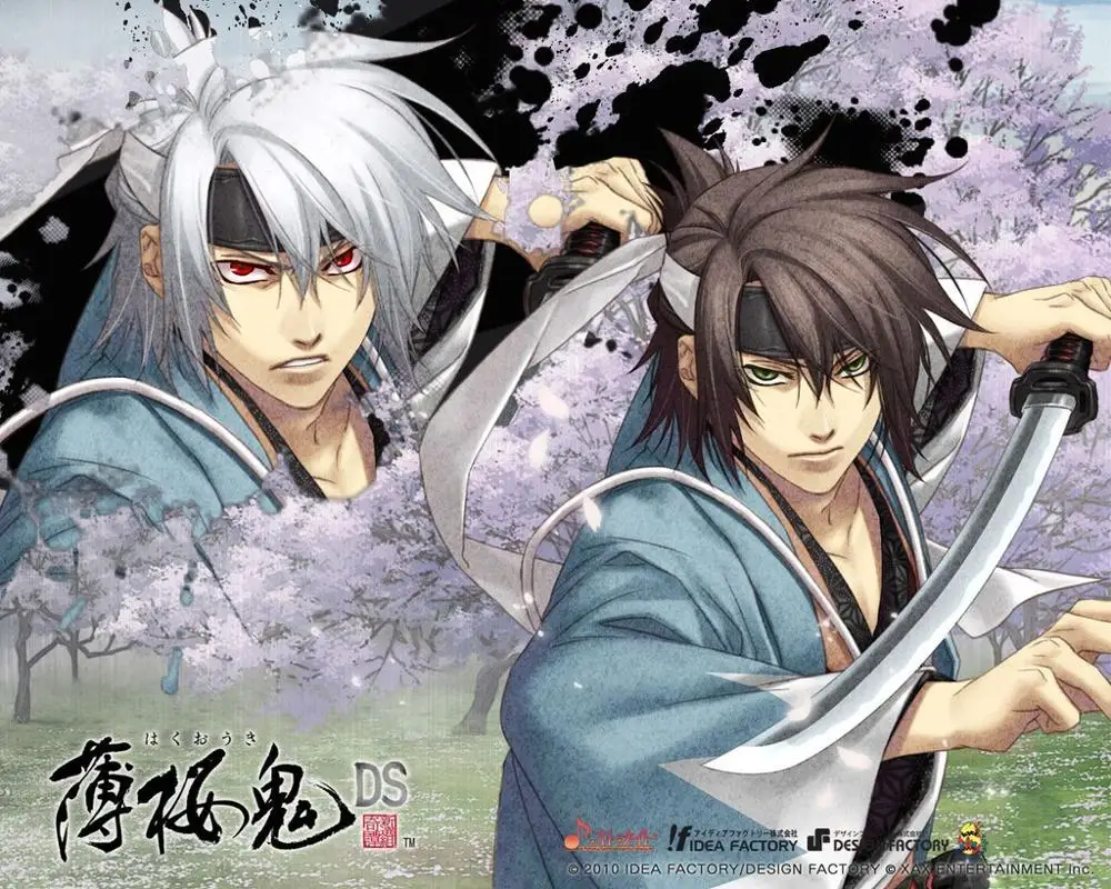 Аниме Hakuouki Yukimura Chizuru косплей парик для взрослых женщин мужчин Хэллоуин вечерние