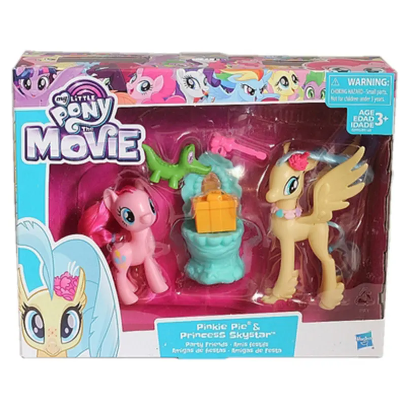 PINKIE PIE SET My Little Pony Дружба-это волшебная пони, игрушки из фильма, Сумеречная искорка, принцесса, небо, звезда, девочка, игровой домик, набор игрушек - Цвет: PINKIE PIE SET