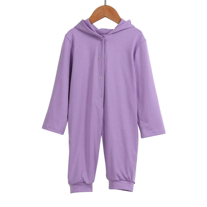 Комбинезон с капюшоном и динозавром для новорожденных мальчиков девочек