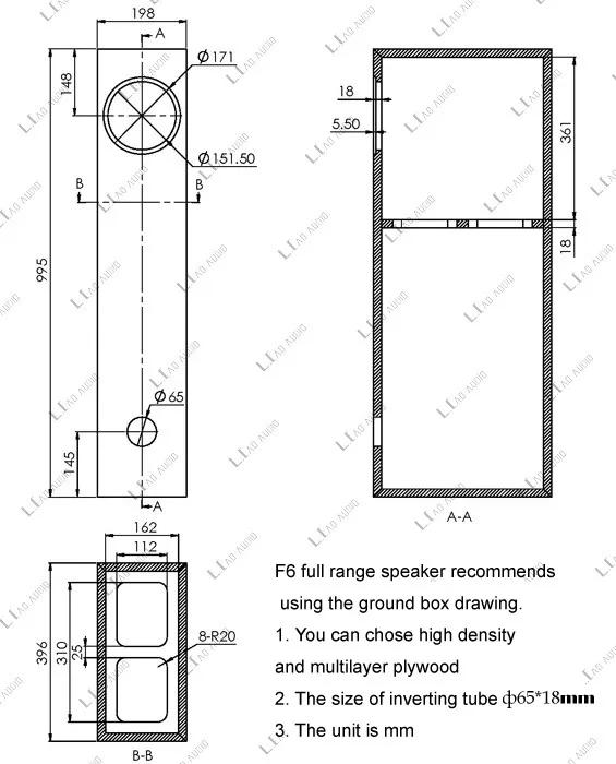 HF-248 HiFi динамик s 6 дюймов полный диапазон динамик драйвер HIFI Магнитный полный диапазон динамик драйвер усилитель вакуумной трубки Динамик
