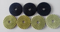 super thick and cheap 4 inch 100mm diamond polishing pads wetdry set for granite concrete marble