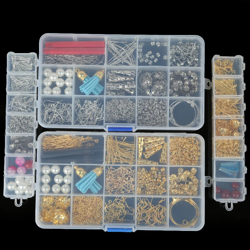 Фурнитура для сережек сделай сам материал: бусины чашка крючок подвески с